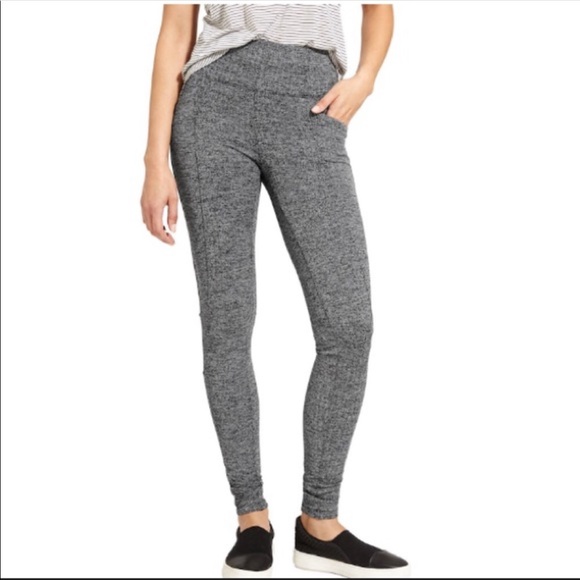 Athleta Herringbone Metro High Waisted Leggings gray size XS - Picture 14 of 15